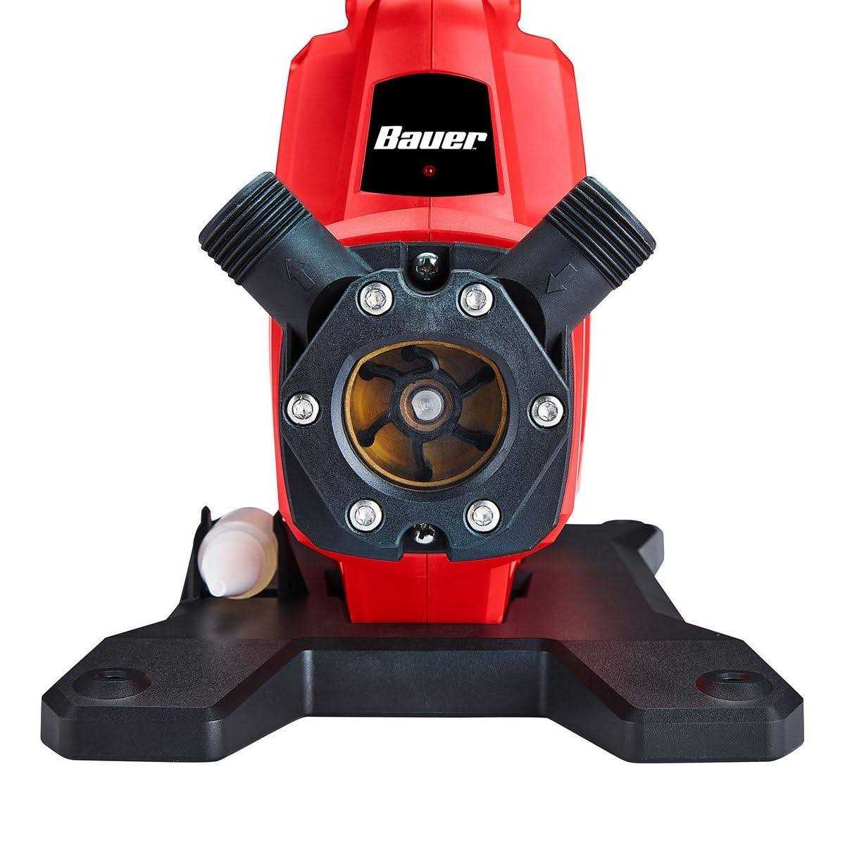 Bauer 20V/120V Lithium-Ion Dual-Power Cordless Transfer Pump - Hardware ...