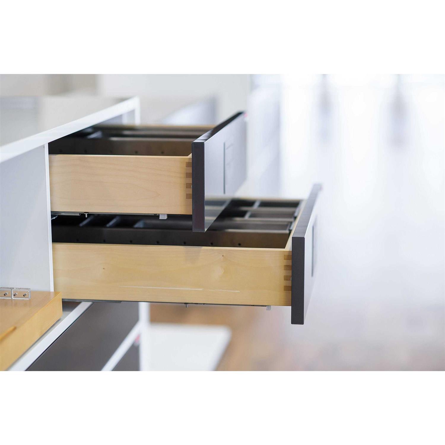 Richelieu Hardware 21 in. Full Extension Concealed Undermount Soft Close Drawer Slide - Image 3