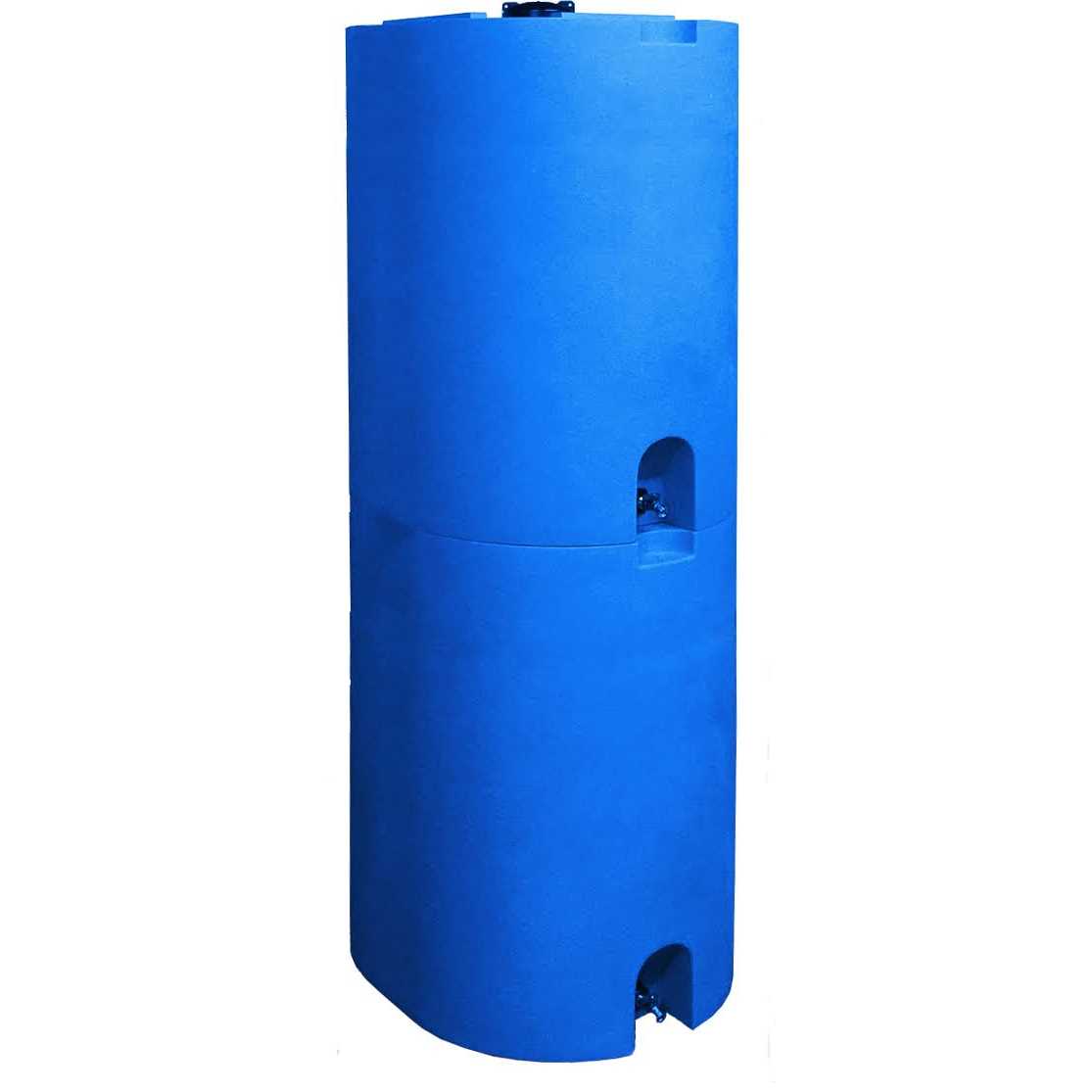 WaterPrepared Blue 55 Gallon Water Storage Tank - Hardware&Tools Online ...