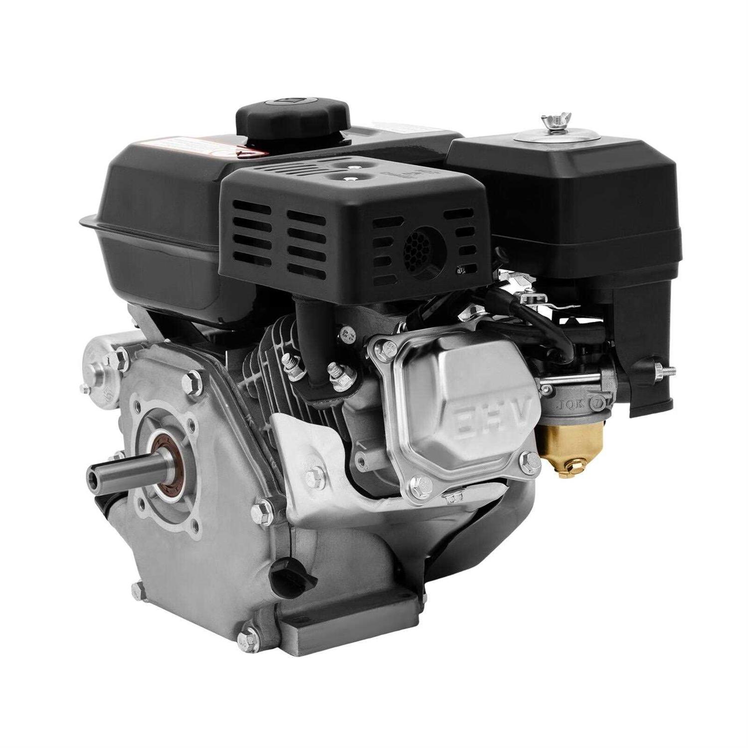 Gas Engine, 7.5HP 212CC Go Kart Gasoline Engine Motor, 4 Stroke OHV Air Cooling Single Cylinder Motor, With Electric Starter Version, For Go Kart