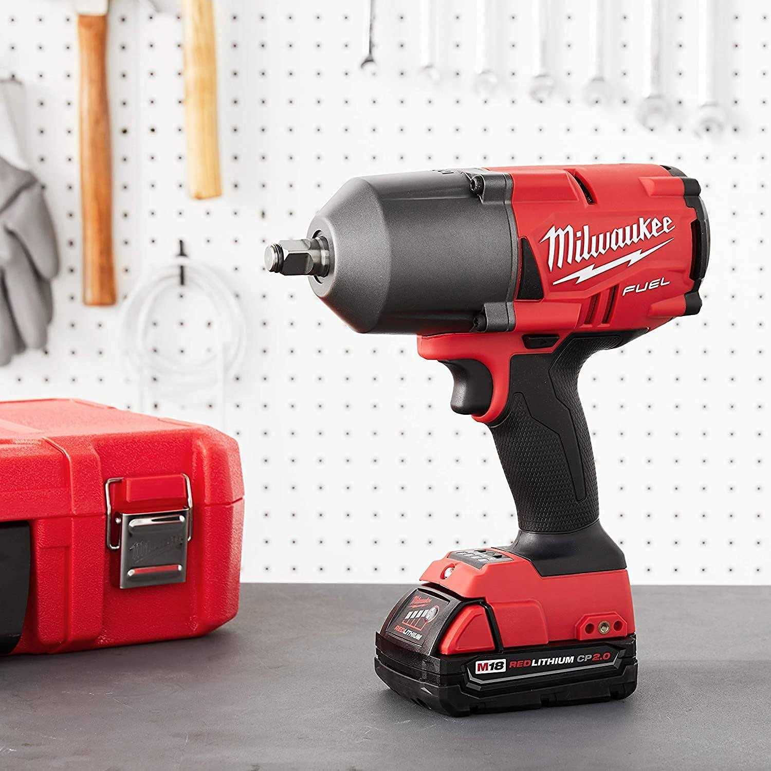 Milwaukee M18 Fuel High Torque Impact Wrench with Friction Ring Kit - Image 4
