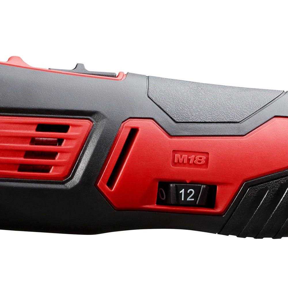 Milwaukee 2626-20 M18 18V Lithium Ion Cordless 18,000 OPM Orbiting Multi Tool with Woodcutting Blades and Sanding Pad with Sheets Included (Battery - Image 2