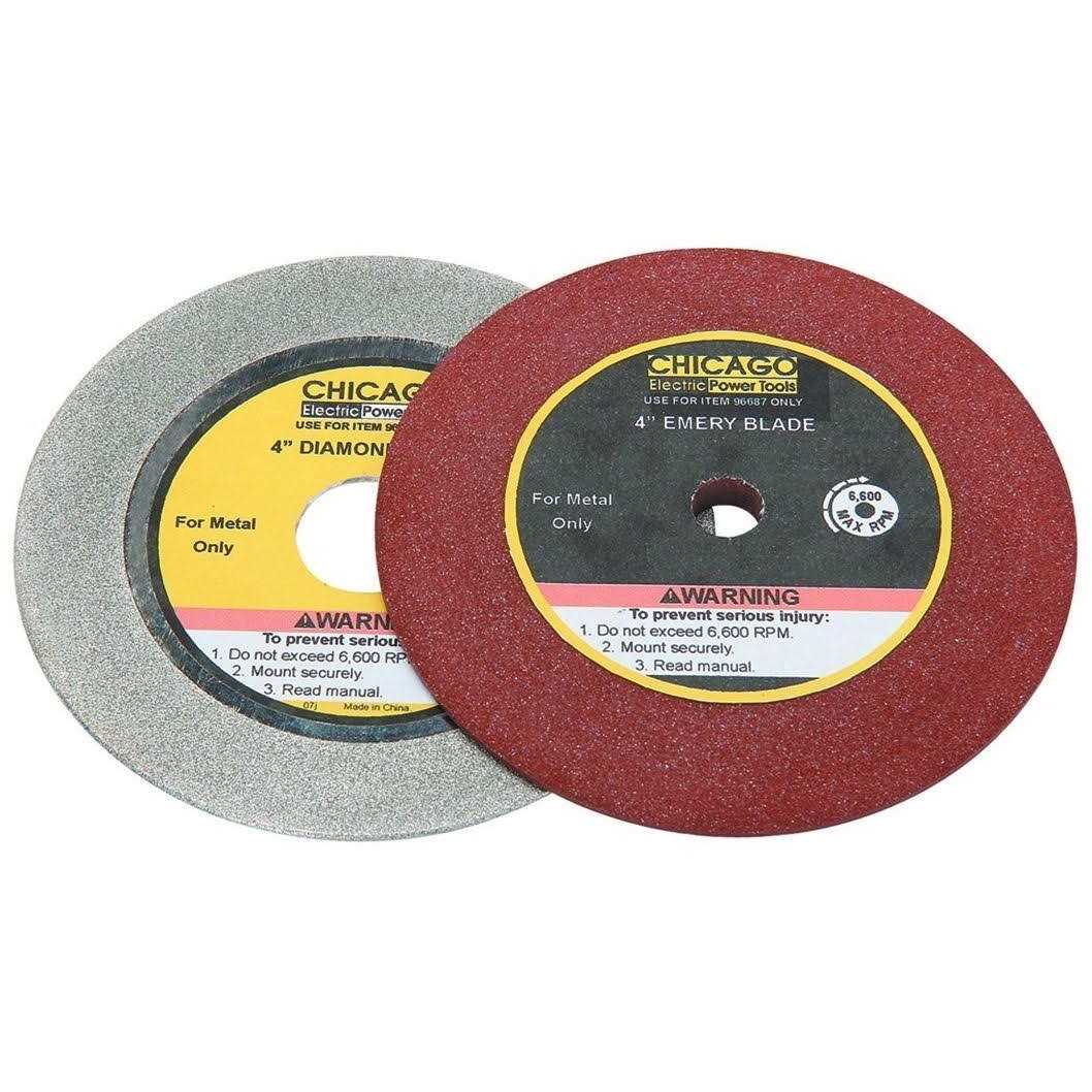 Chicago Electric Power Tools Professional Series Chicago Electric 120 Volt Circular Saw Blade Sharpener - Image 4