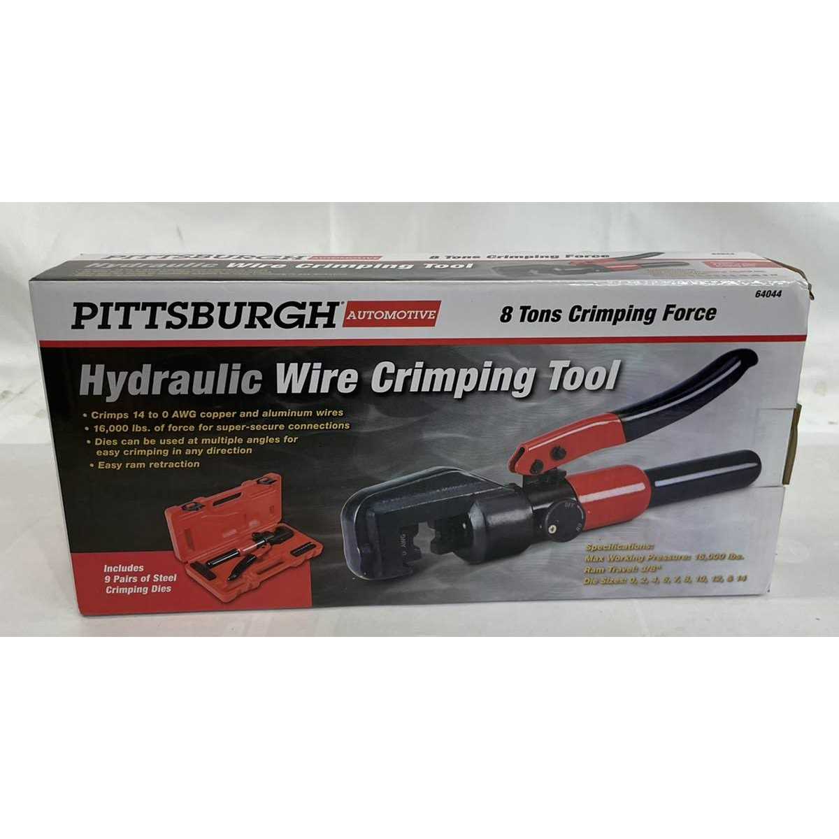 Pittsburgh Automotive Hydraulic Wire Crimping Tool - Image 2