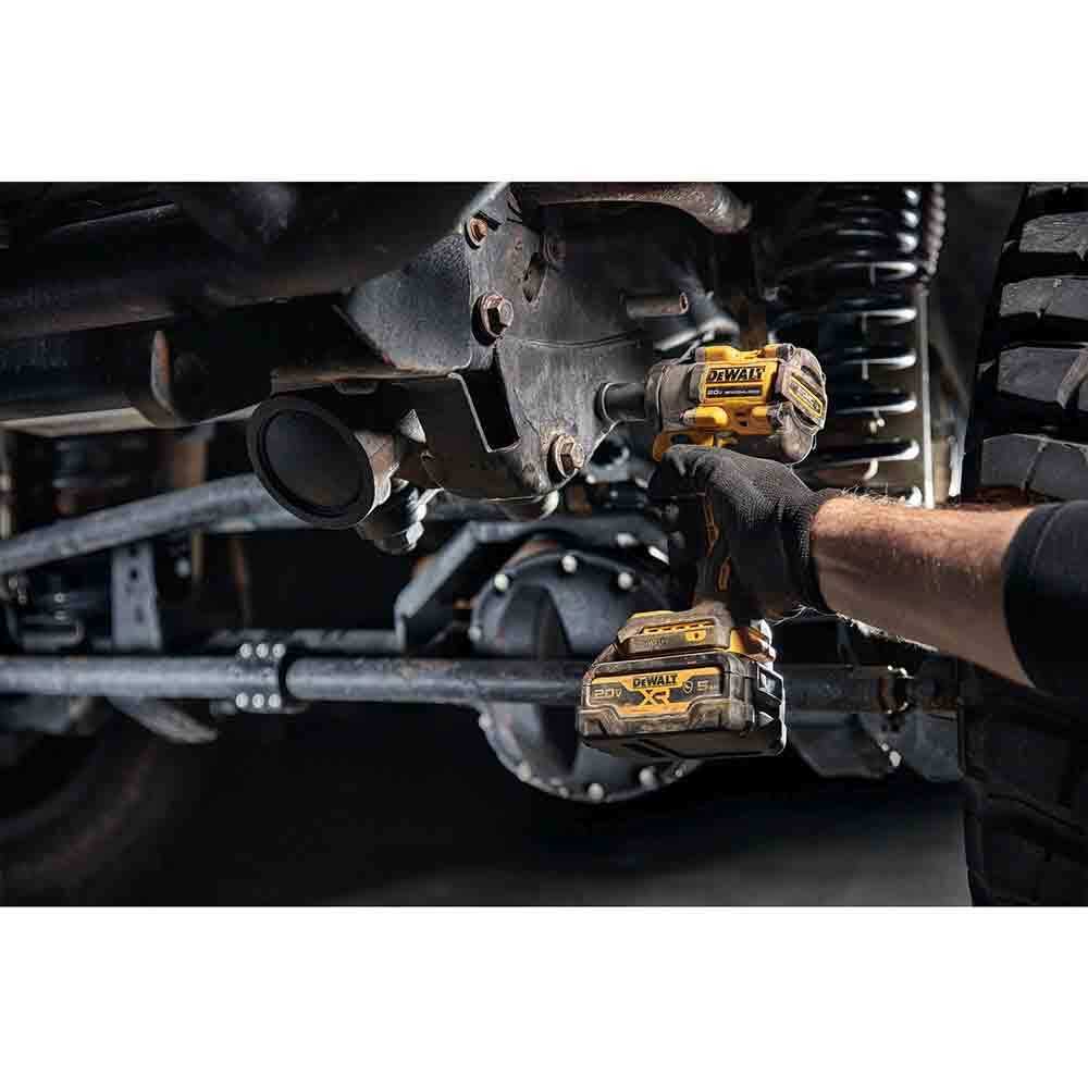 DeWalt ATOMIC 20V MAX 1/2 in. Cordless Impact Wrench with Hog Ring Anvil DCF921B - Image 5
