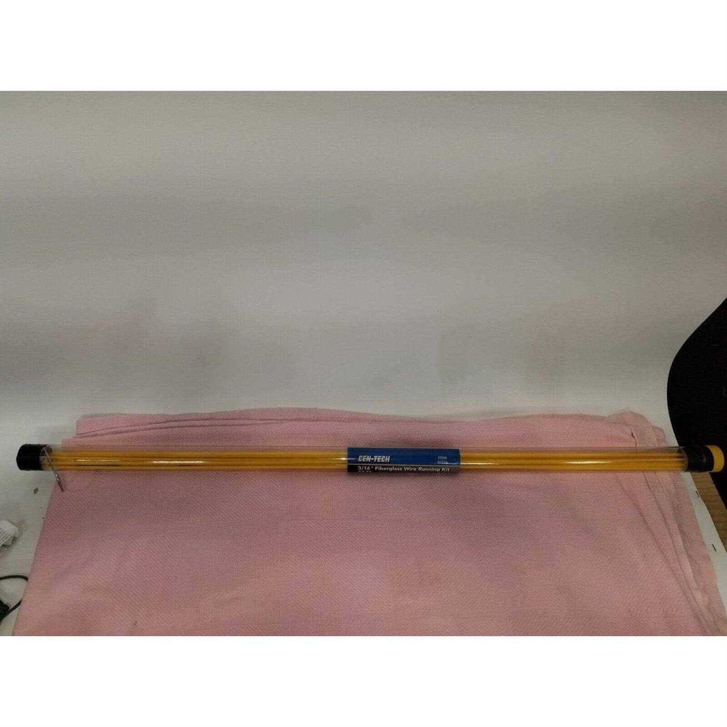 HFT 33' Electric Fiberglass Wire Pull Rods Fish Tape - Image 3