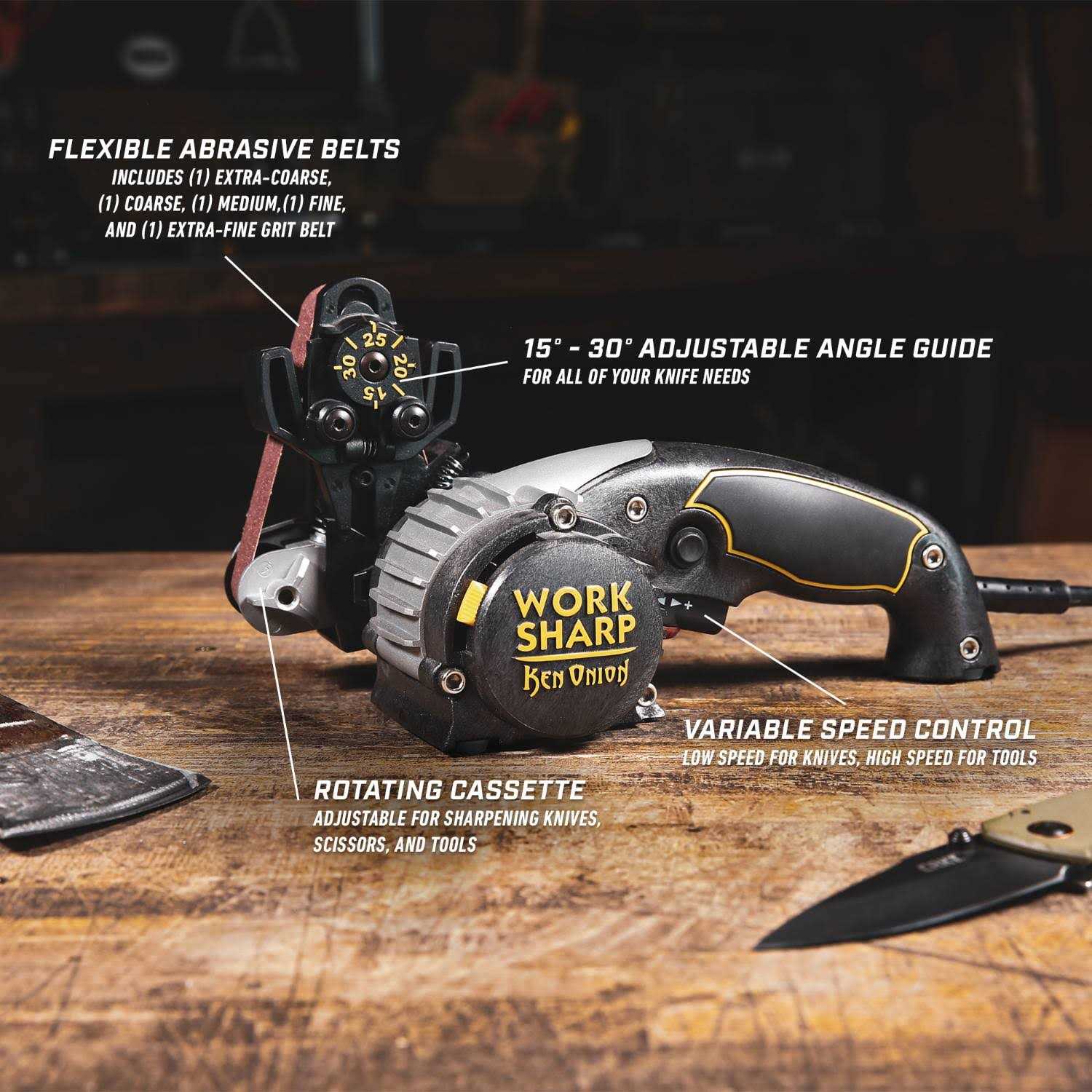 Work Sharp Ken Onion Edition Knife & Tool Sharpener - Image 2