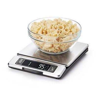 OXO Good Grips 11 lb Stainless Steel Food Scale with Pull Out Display - Image 4