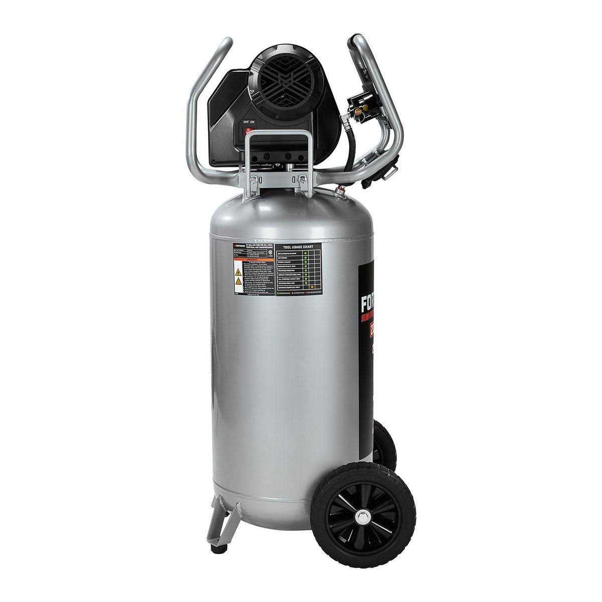 Fortress 27 Gallon 200 PSI High-Performance Vertical Shop/Auto Air Compressor 56403 - Image 3