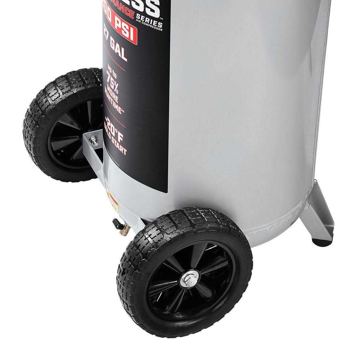 Fortress 27 Gallon 200 PSI High-Performance Vertical Shop/Auto Air Compressor 56403 - Image 4