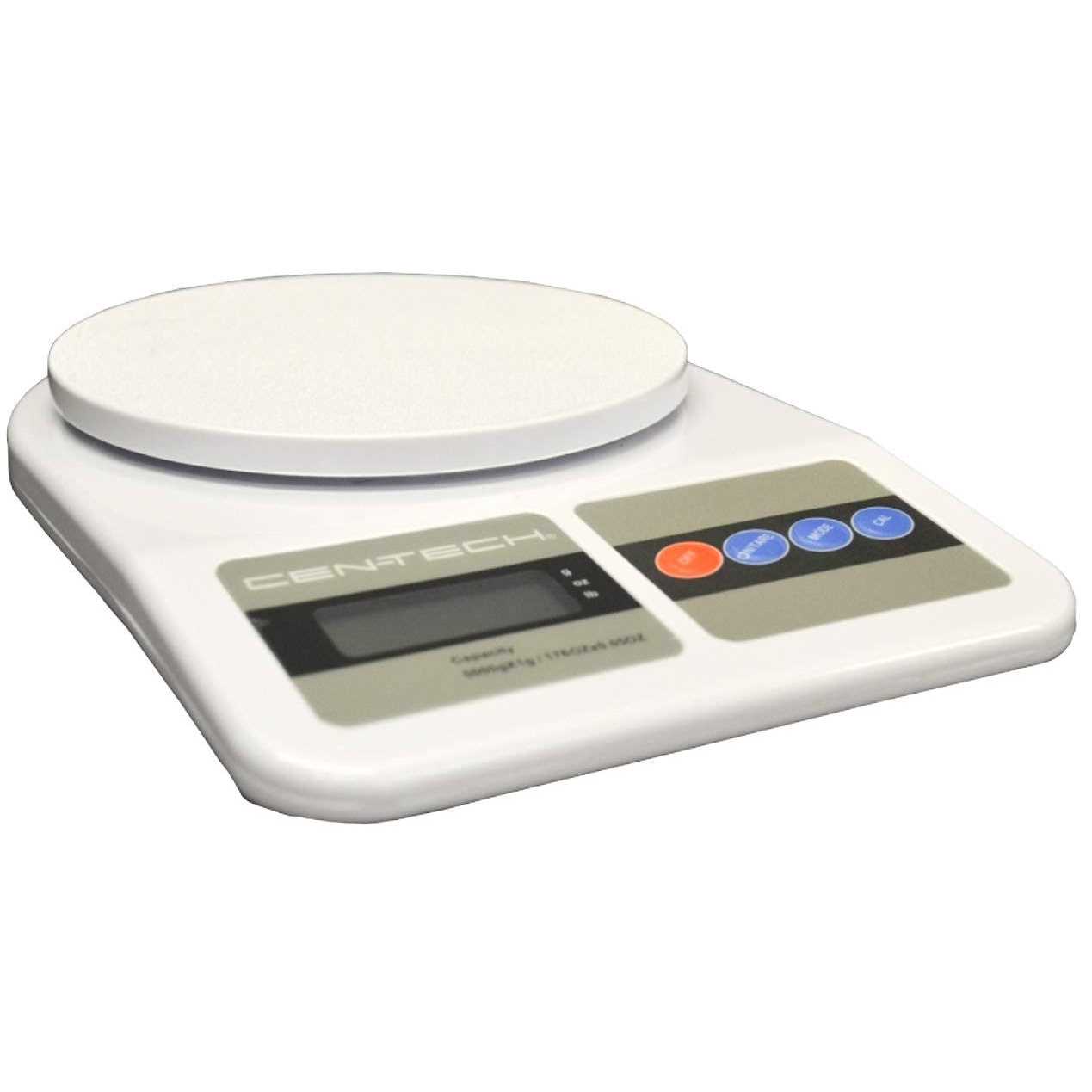 Cen-tech Digital Scale Digital Scale 11 lbs or 5 kg with Lcd Display and Sealed Buttons - Image 3