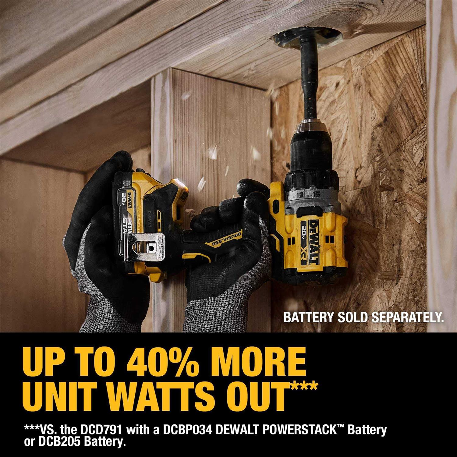Dewalt 20V MAX XR Brushless Cordless 1/2 in. Drill/Driver - Image 5
