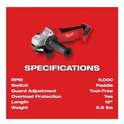 Milwaukee 2680-20 M18 Cordless Grinder/Cut-Off - Image 4