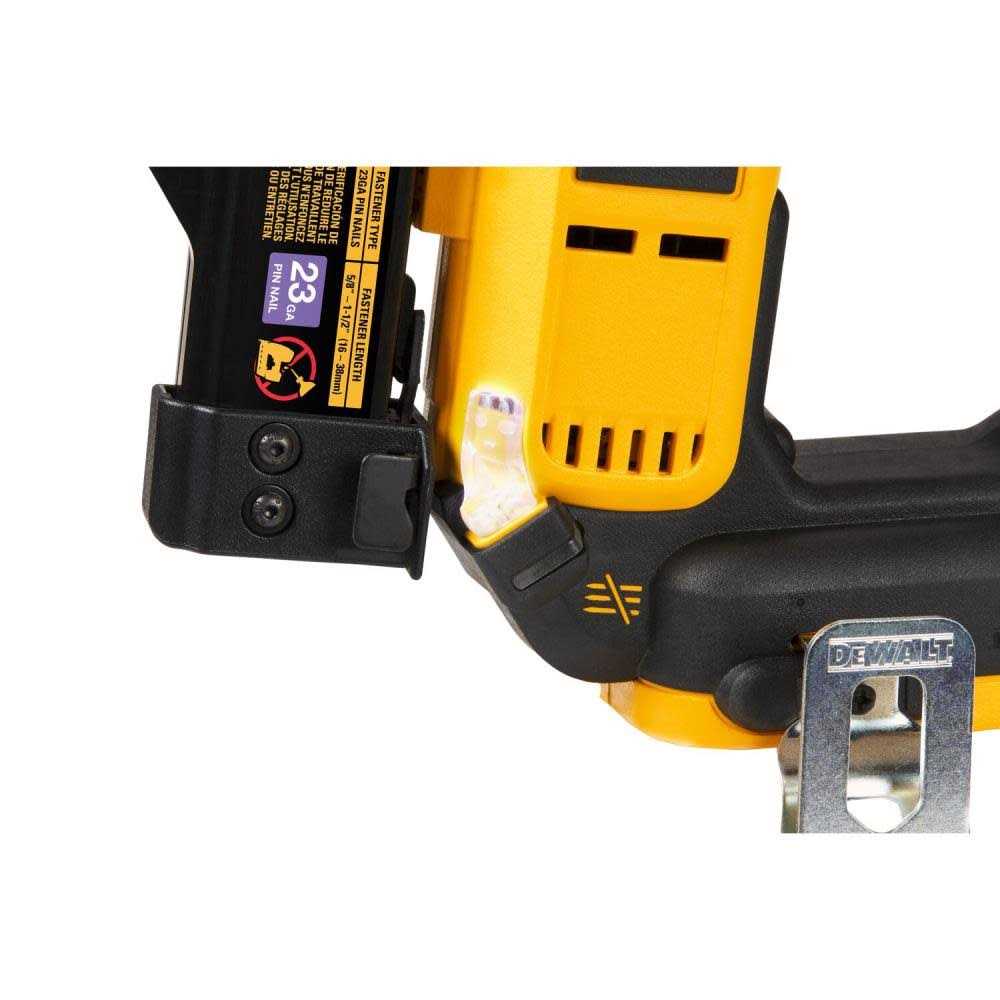 DEWALT ATOMIC 20V MAX 23-Gauge Brushless Cordless Pin Nailer DCN623B - Image 4
