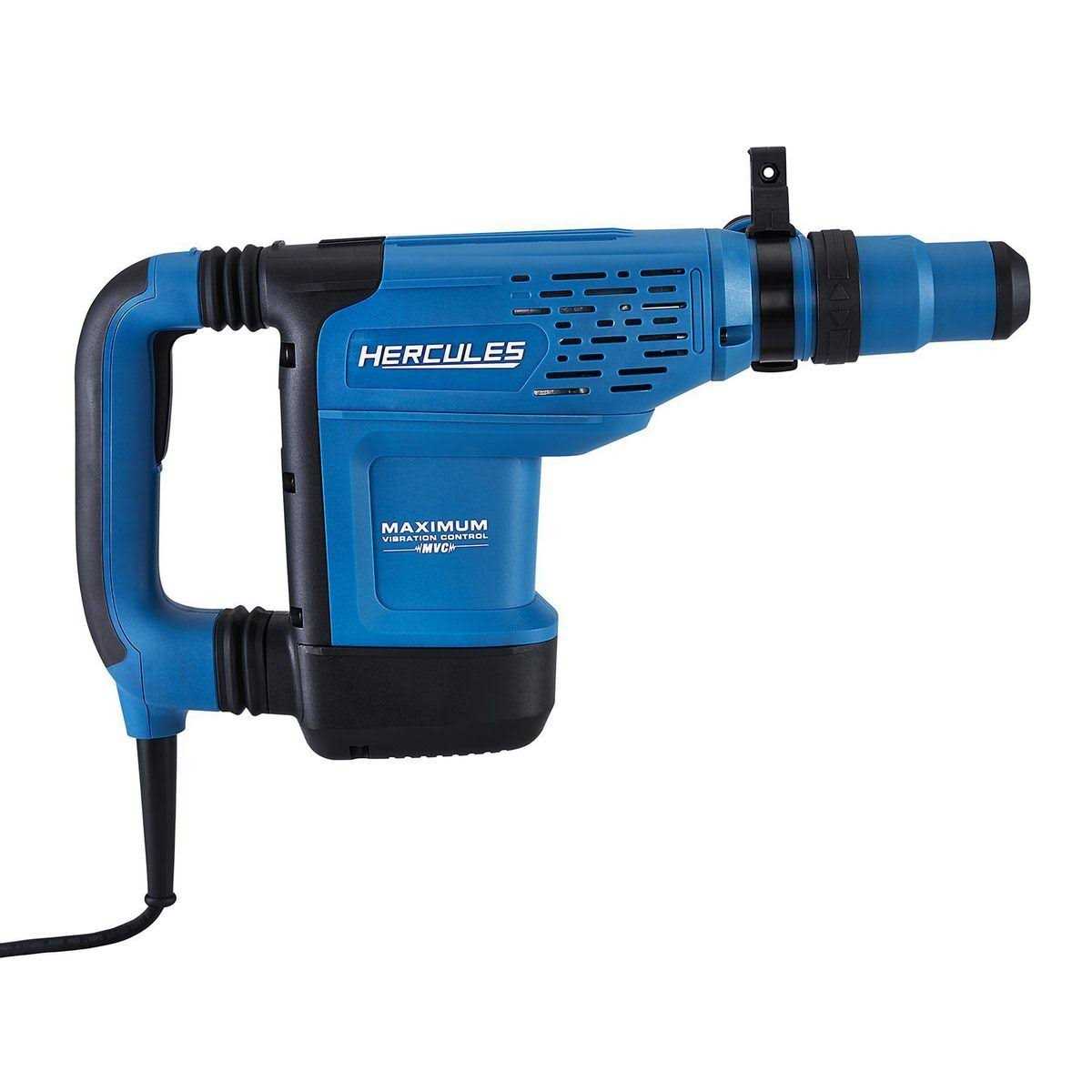 Hercules 12 Amp 1-9/16 in. SDS-Max Type Variable-Speed Rotary Hammer with Maximum Vibration Control HE34 - Image 4