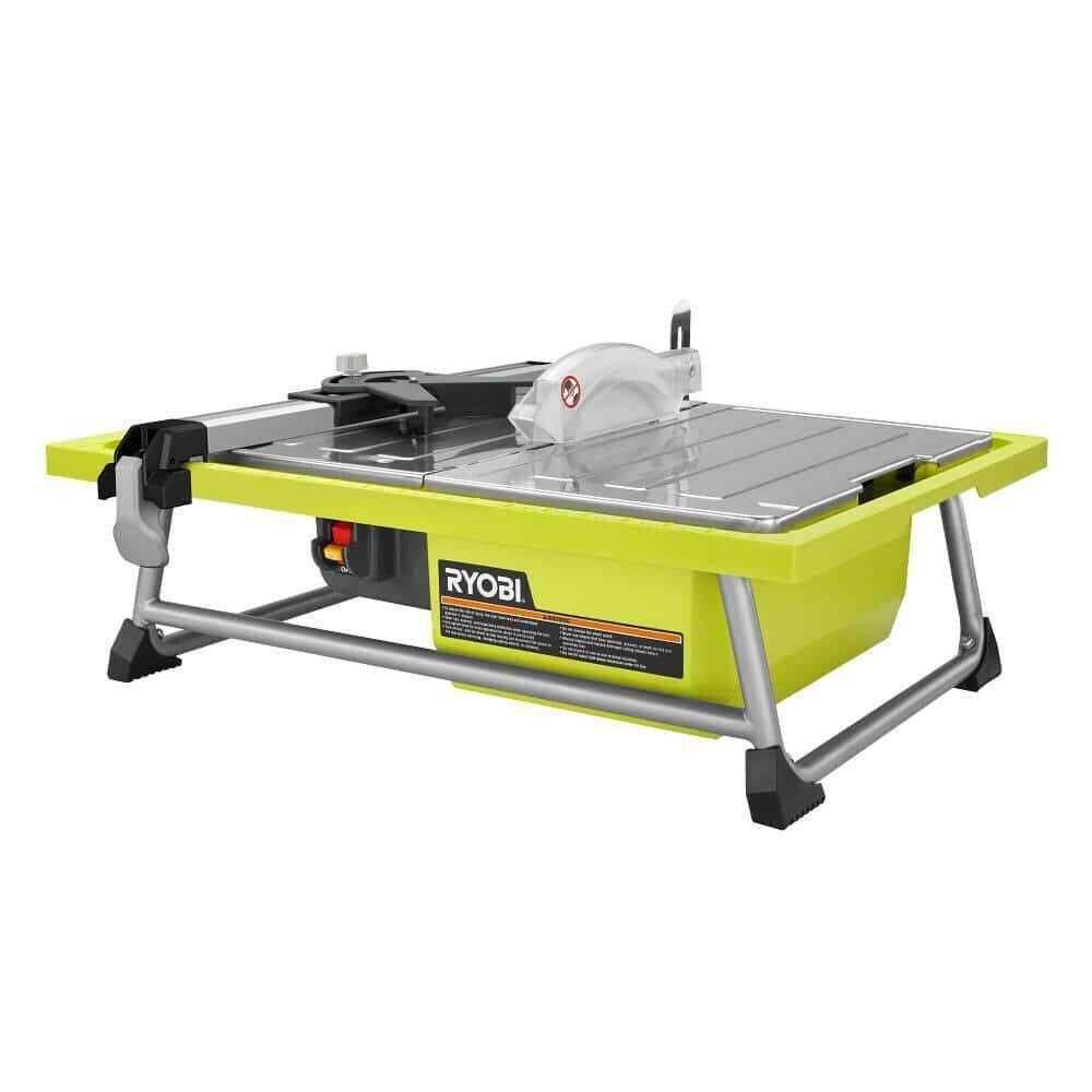 Ryobi 7 in. 4.8 Amp Tabletop Tile Saw