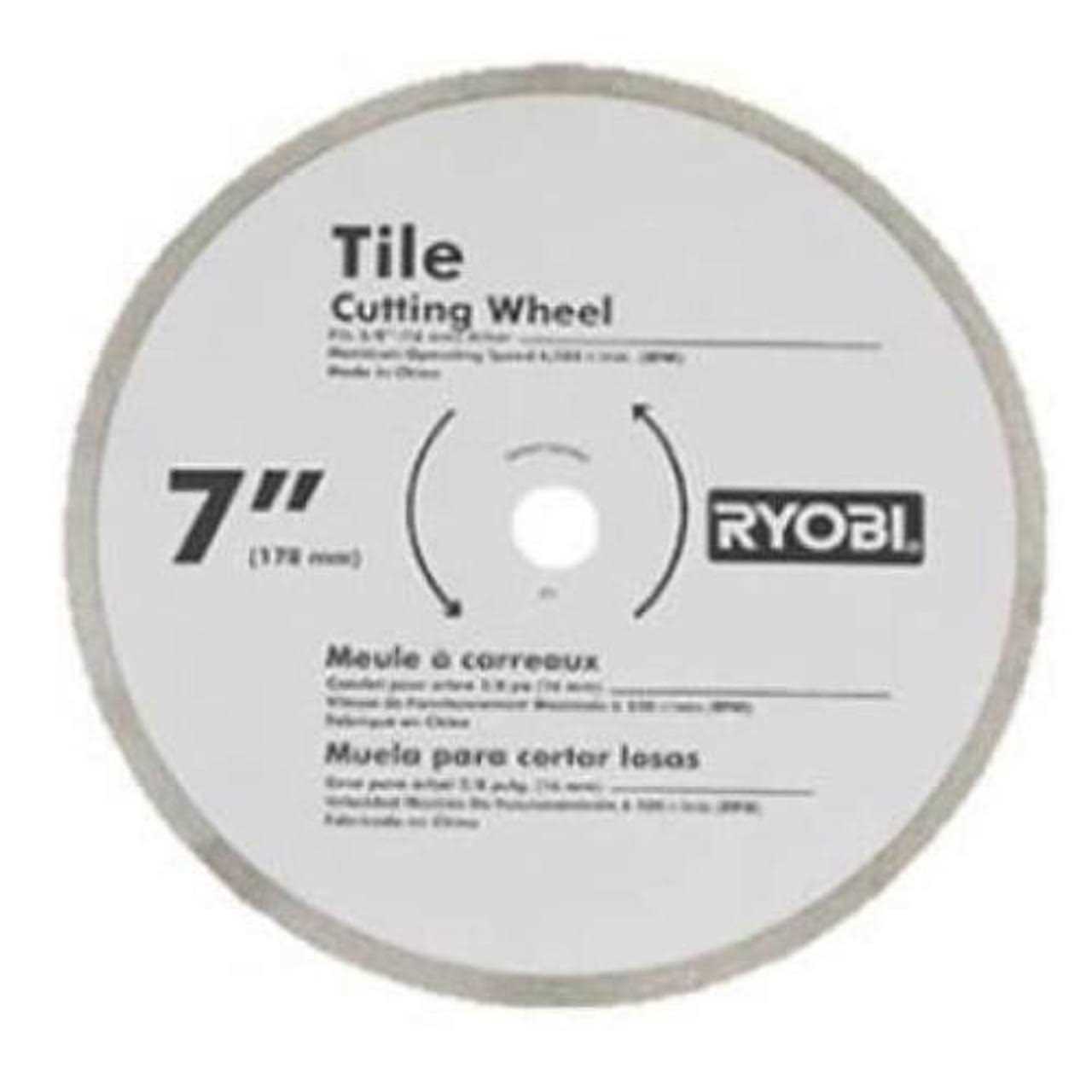 Ryobi 7 in. 4.8 Amp Tabletop Tile Saw - Image 5