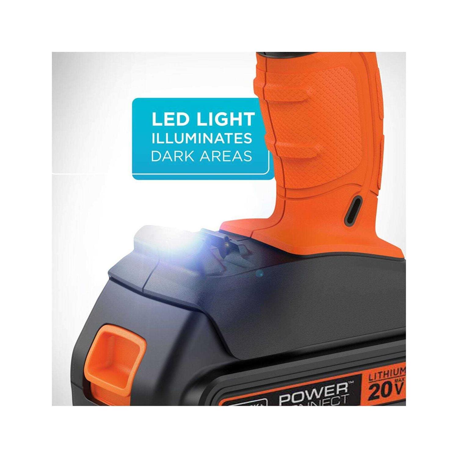 BLACK+DECKER 20V MAX Lithium Cordless Drill - Image 5