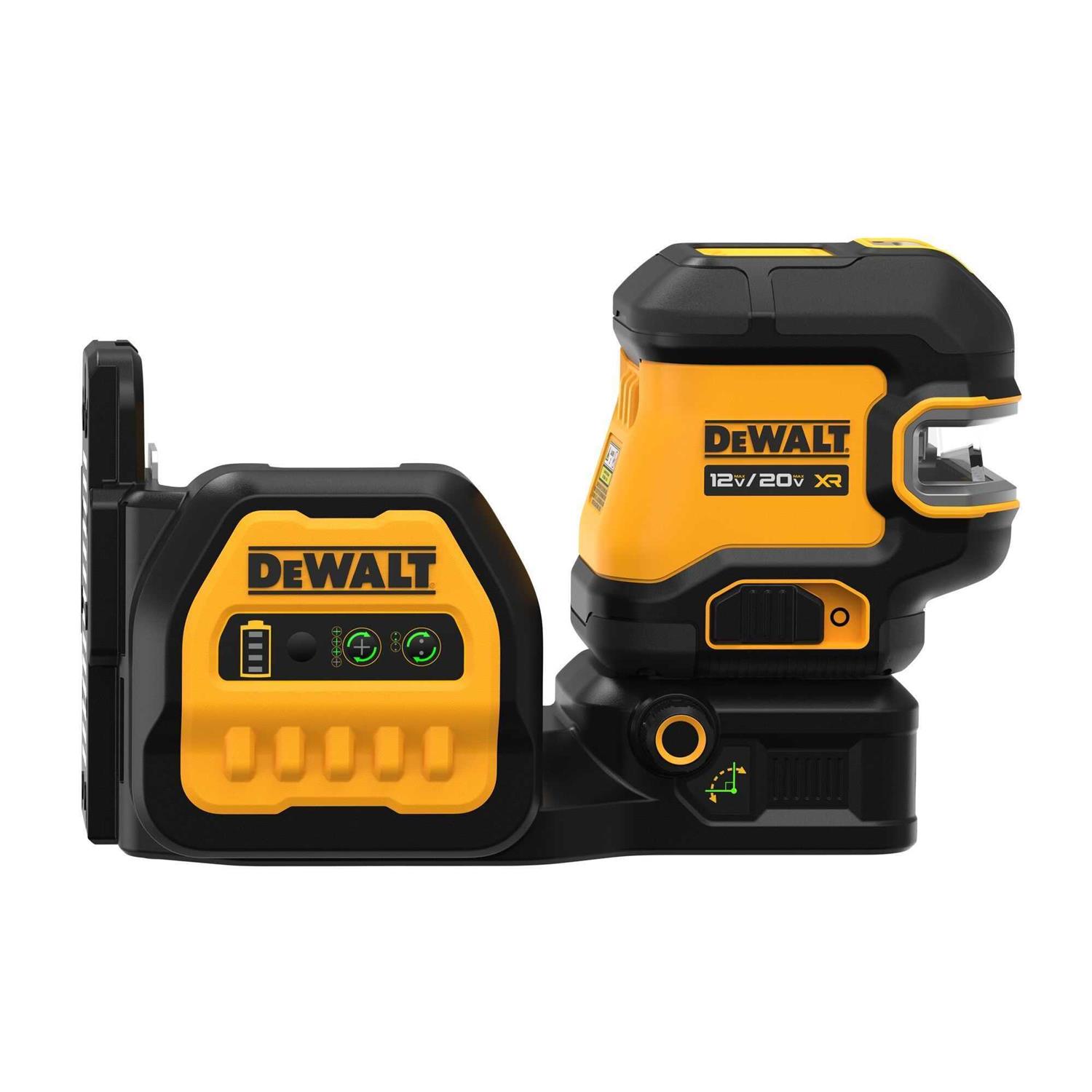 Dewalt DCLE34020G 20V MAX* Cordless Cross Line Green Laser Kit - Image 4