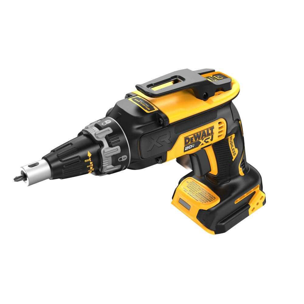 DEWALT 20V MAX* XR Brushless Drywall Screwgun DCF630B - Image 4