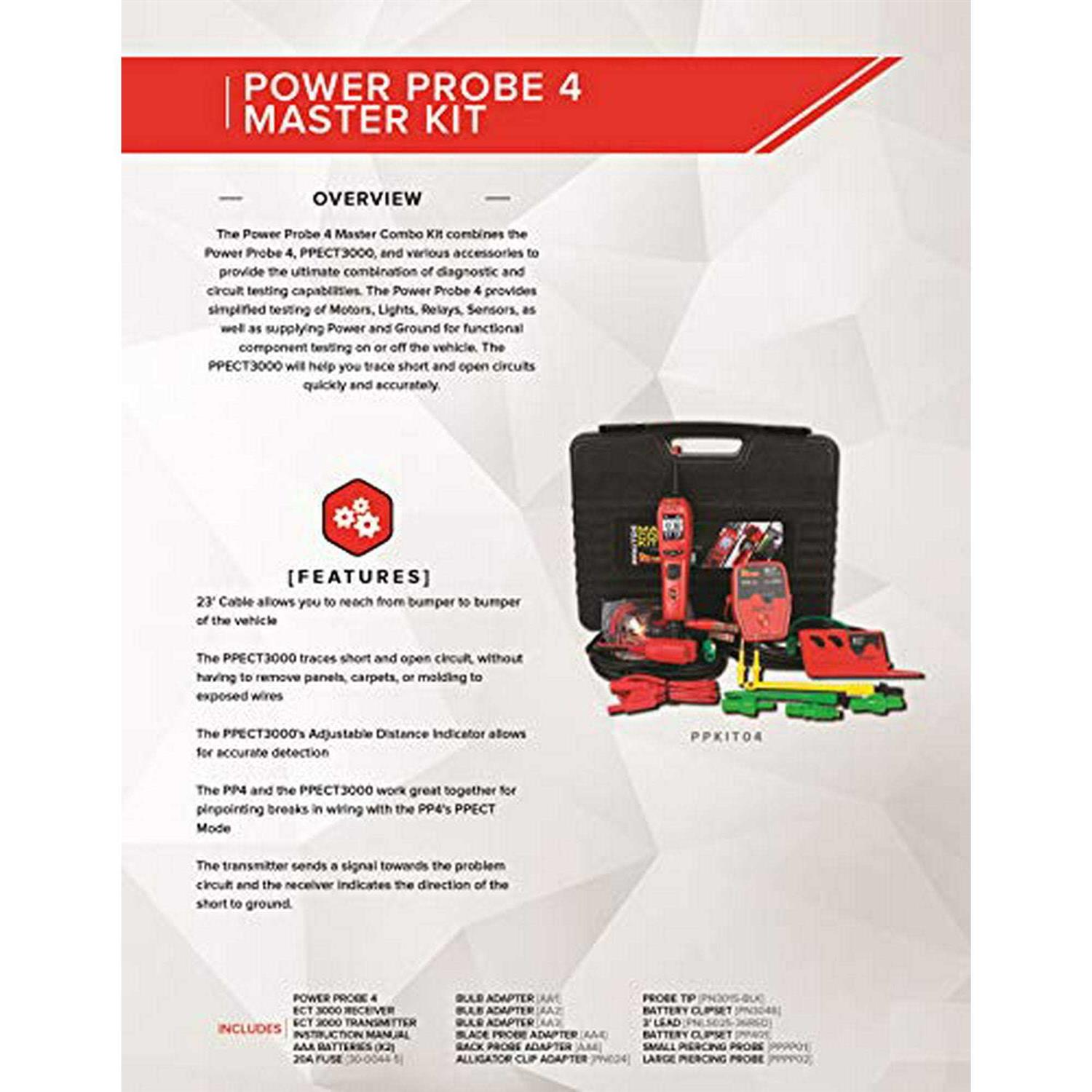 Power Probe 4 Master Kit PPKIT04 - Image 4