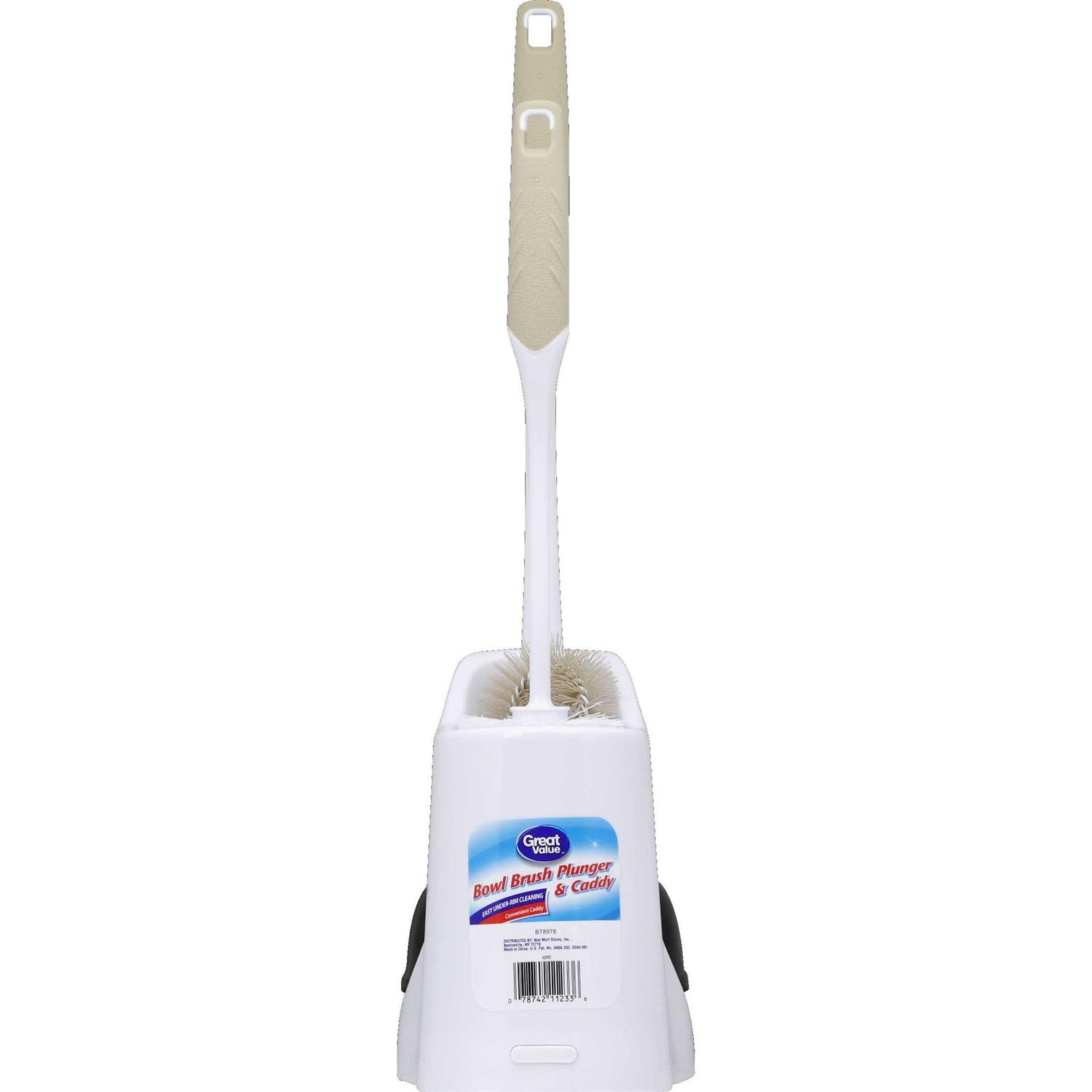 Great Value Bowl Brush Plunger & Caddy - Image 5