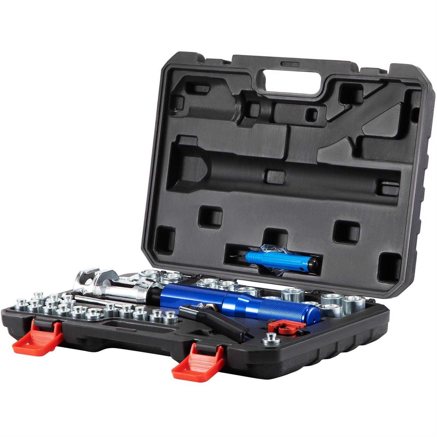 VEVOR Hydraulic Flaring Tool Kit 45 Double Flaring Tool Brake Repair Brake Flaring Tools for 316-12 Brake Flare Tool KKJDXTZ450305CHVCV0 - Image 5