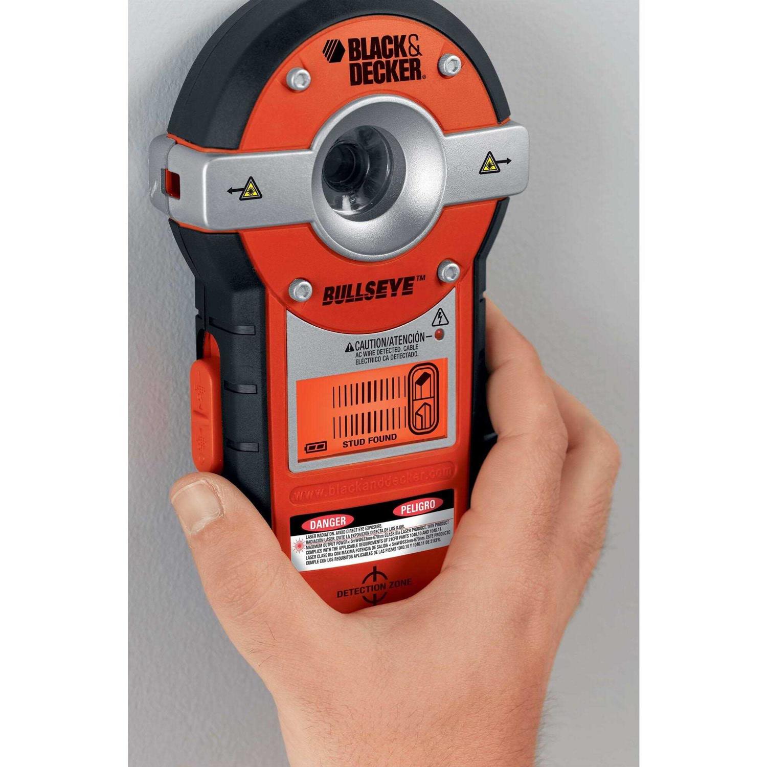 BLACK+DECKER Bullseye Auto-Leveling Laser with Stud Sensor BDL190S - Image 4