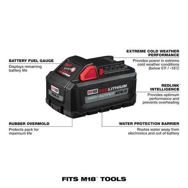 Milwaukee M18 FUEL 18V Lithium-Ion Brushless Cordless 7 in. Variable Speed Polisher w/6.0Ah Battery - Image 3