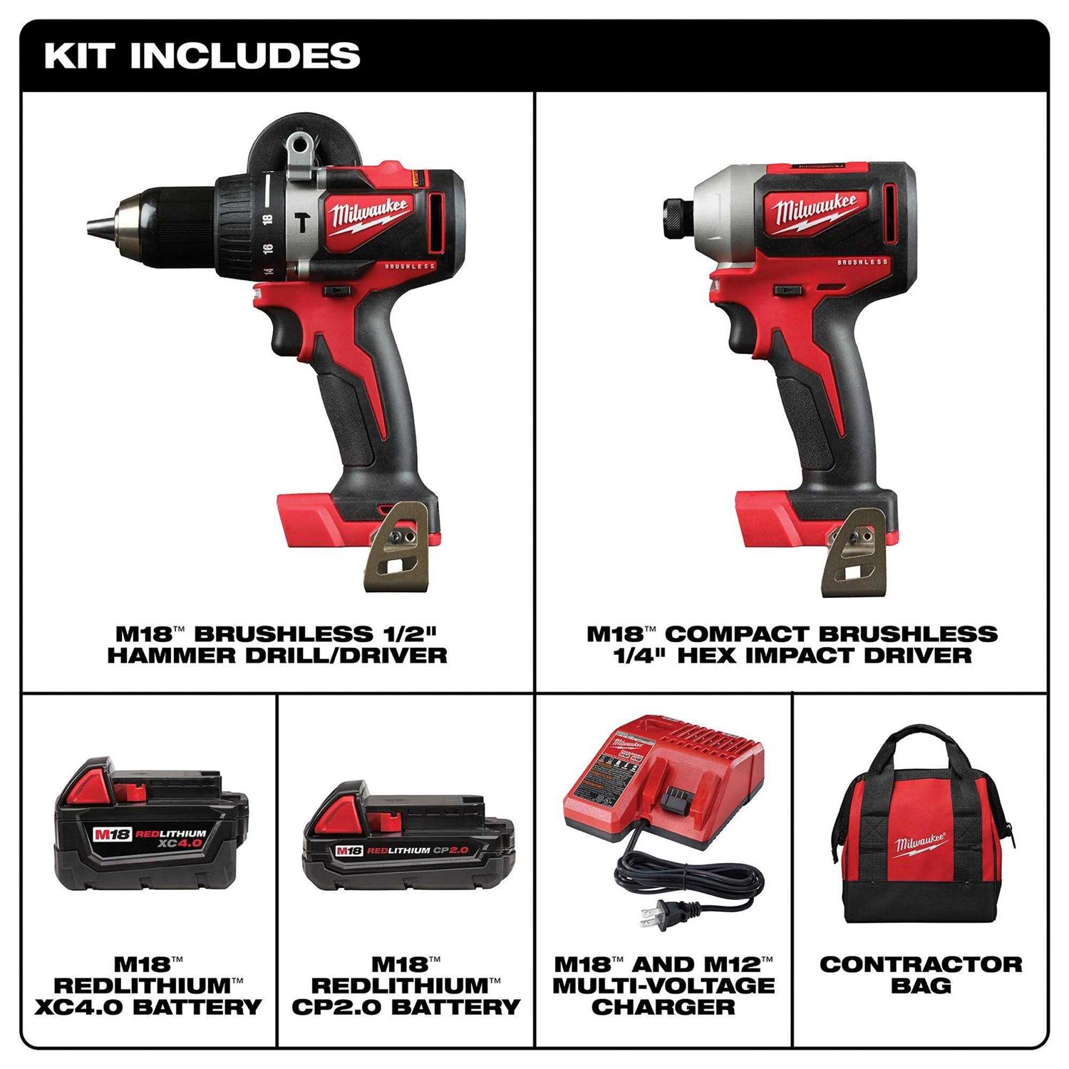 Milwaukee Tool M18 2893-22CX - Image 3