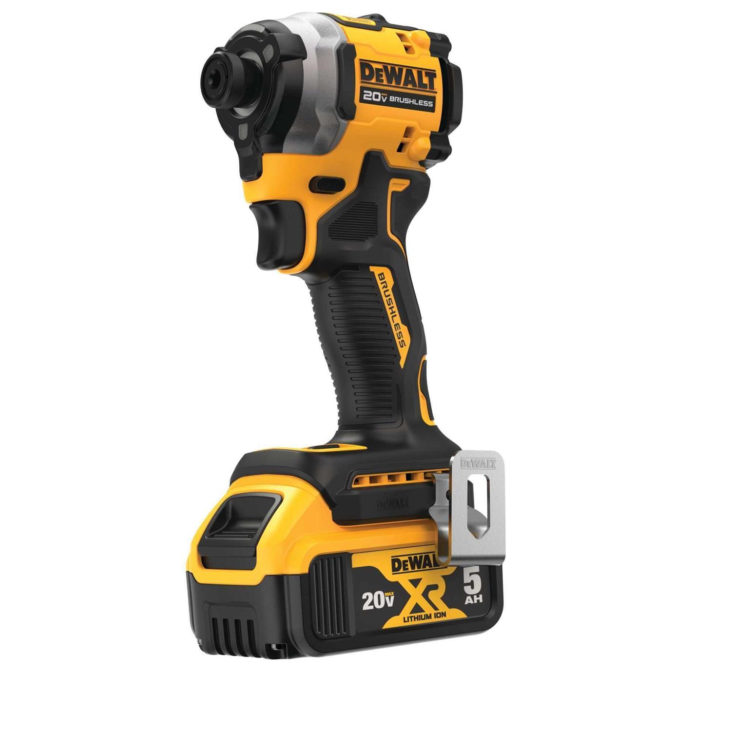 DeWalt ATOMIC 20V MAX 1/4 in Brushless Cordless 3-Speed Impact Driver Kit DCF850P1 - Image 3