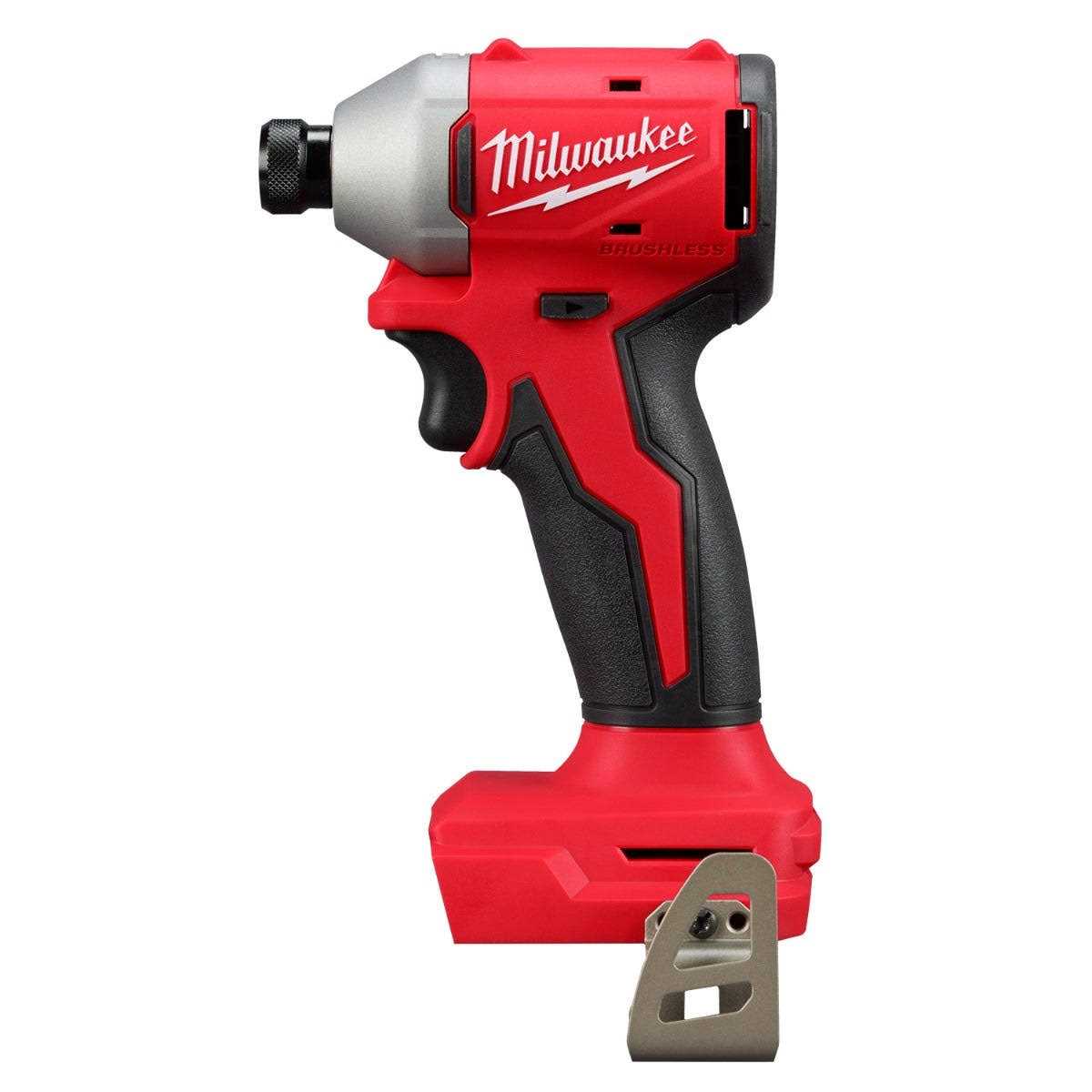 Milwaukee M18 Compact Brushless 1/4 Hex Impact Driver Kit 3650-22CT - Image 5