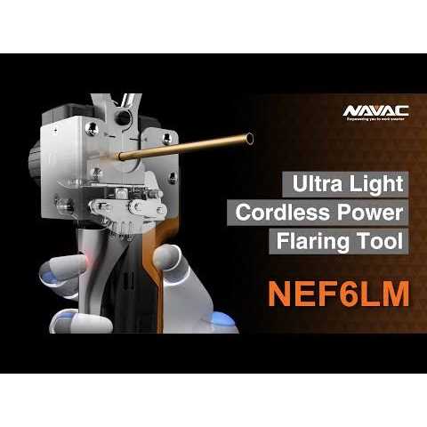 NAVAC NEF6LM Cordless Power Flaring Tool - Image 3