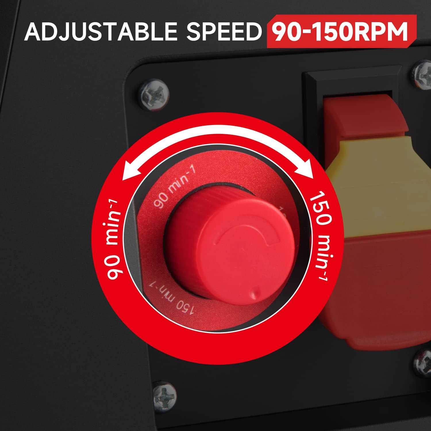 Eastvolt 10 Inch Variable-Speed Wet Sharpener, 90-150RPM Variable Speed Wet Grinding Machine for Household Knives and Woodworking Tools - Image 4