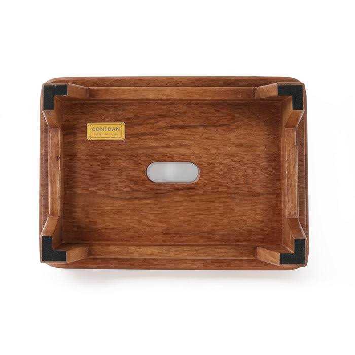 CONSDAN Step Stool for Bed USA Grown Oak,Wooden Step Stool for Adults - Image 3