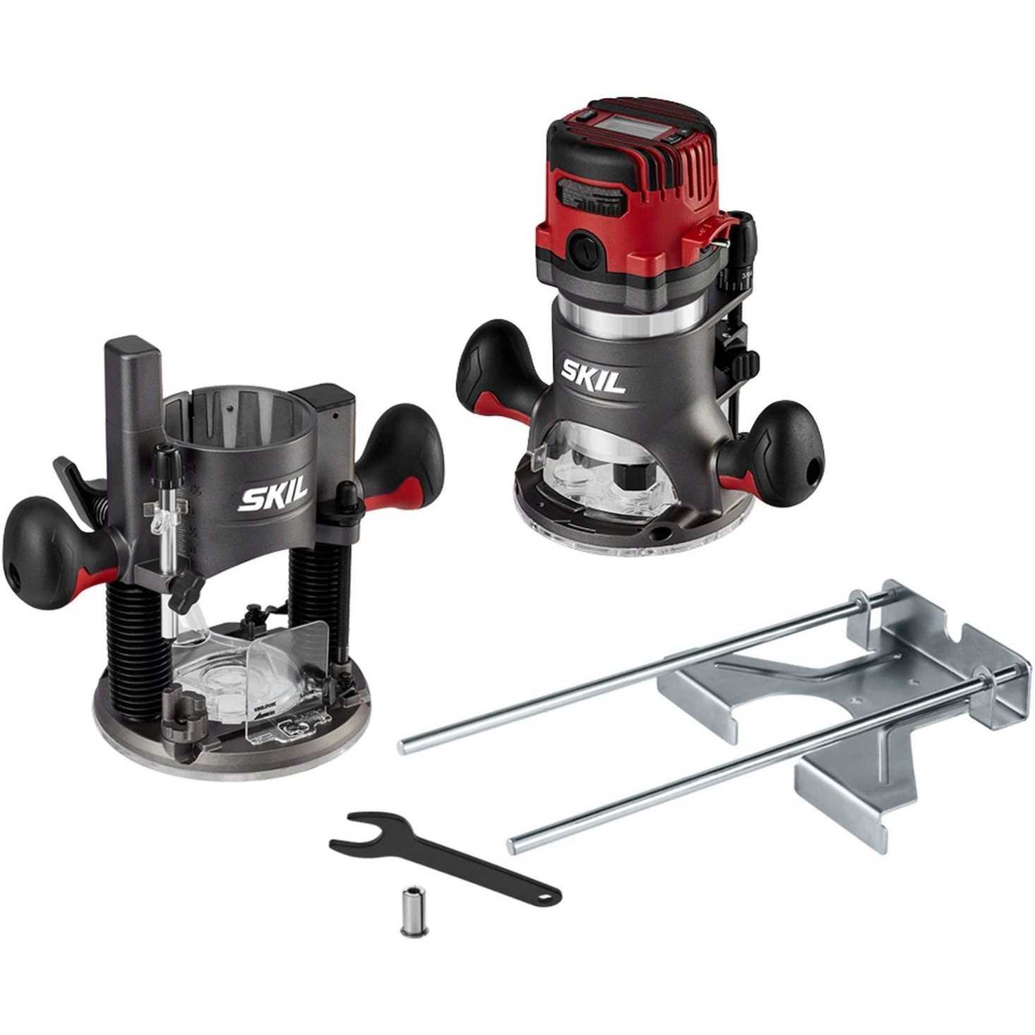 SKIL RT1322-00 14 Amp Plunge and Fixed Base Router Combo - Image 3
