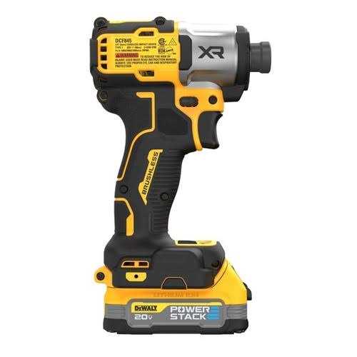 DEWALT DCF845D1E1 20V MAX XR Brushless 3-Speed Impact Driver POWERSTACK Kit - Image 4