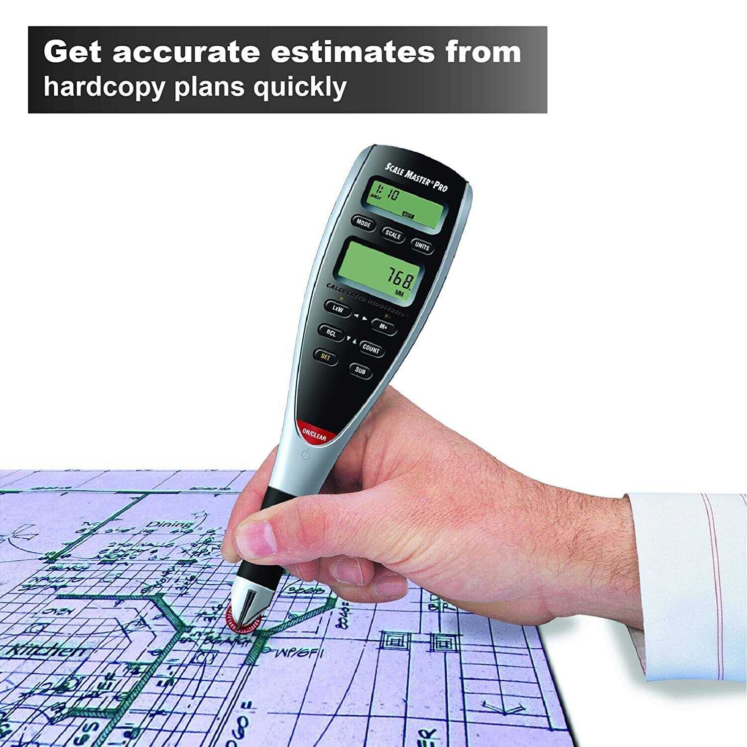 Calculated Industries 6025 Scale Master Pro Digital Plan Measure - Image 3