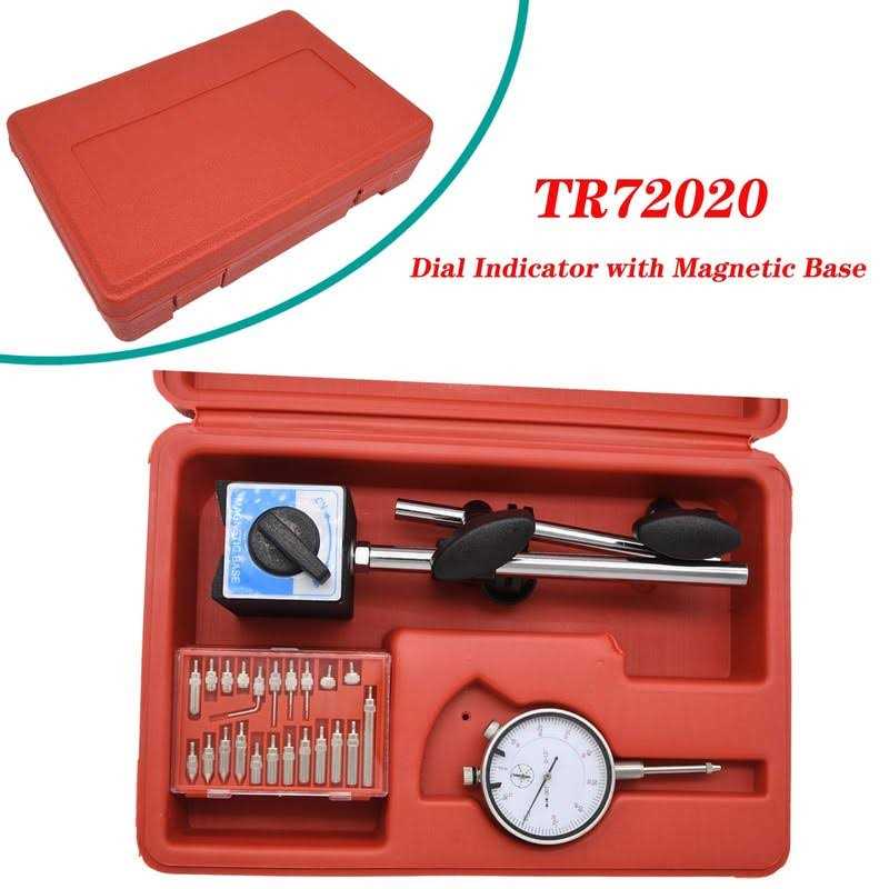 NAKAO Dial Indicator with Magnetic Base and Point Precision Inspection Set - Image 3