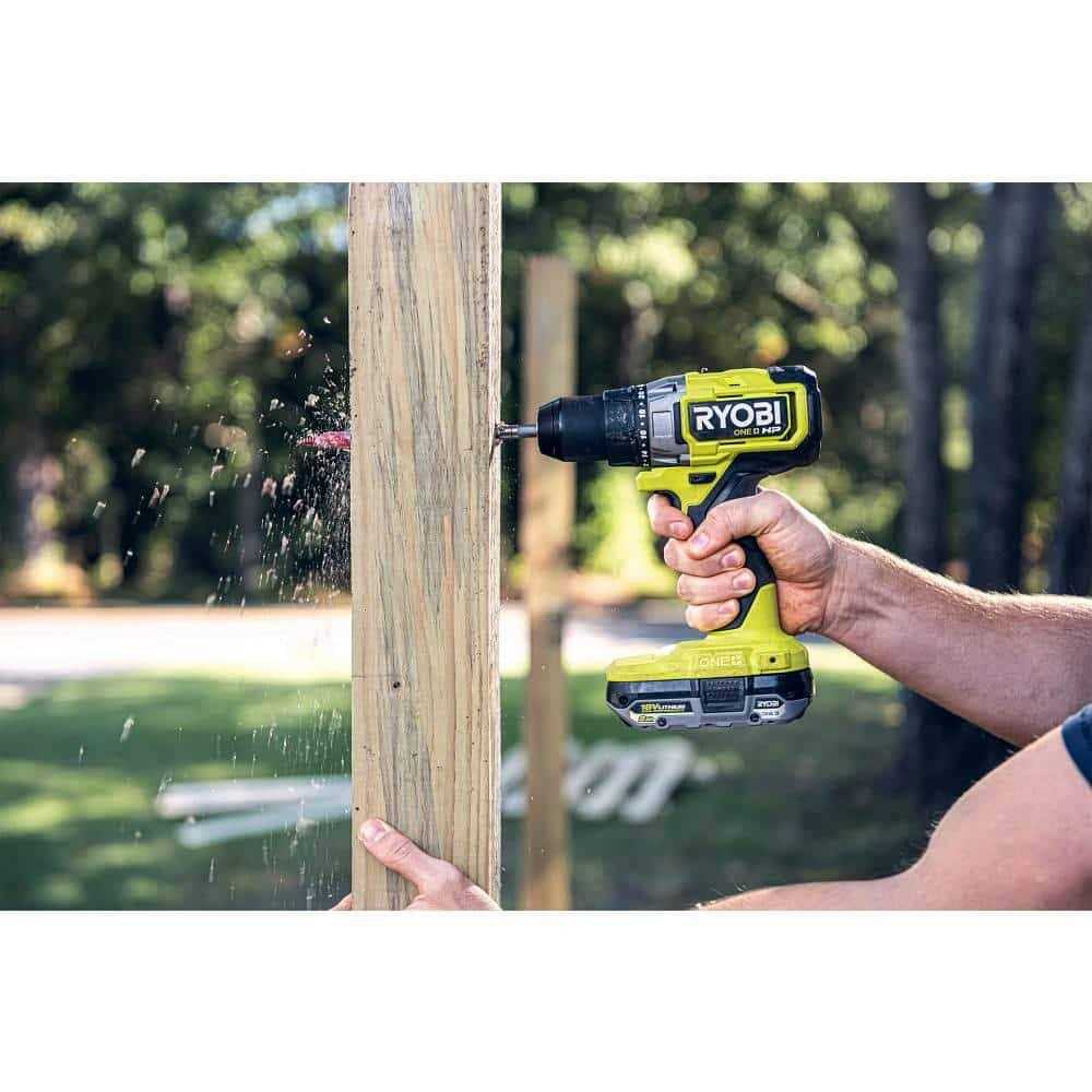 RYOBI ONE+ HP 18V Brushless Cordless 1/2 in. Drill/Driver - Image 2