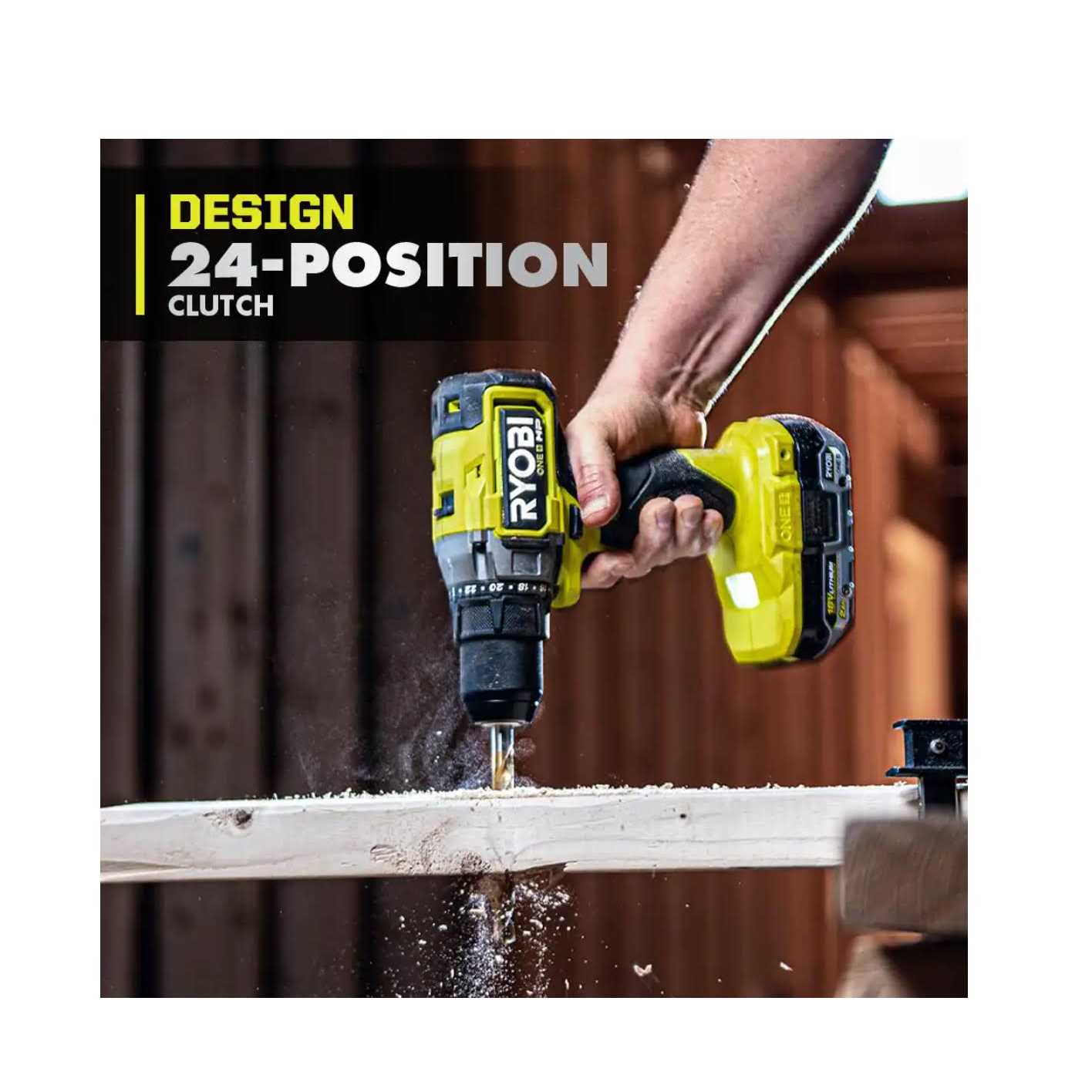 RYOBI ONE+ HP 18V Brushless Cordless 1/2 in. Drill/Driver - Image 4
