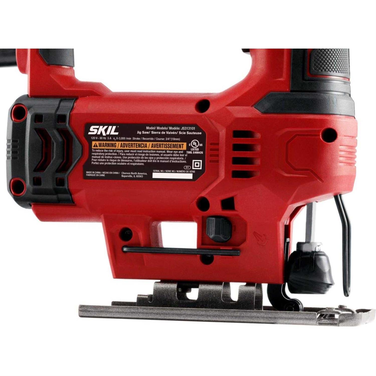 Skil 5 Amp Corded Jig Saw JS313101 - Image 5