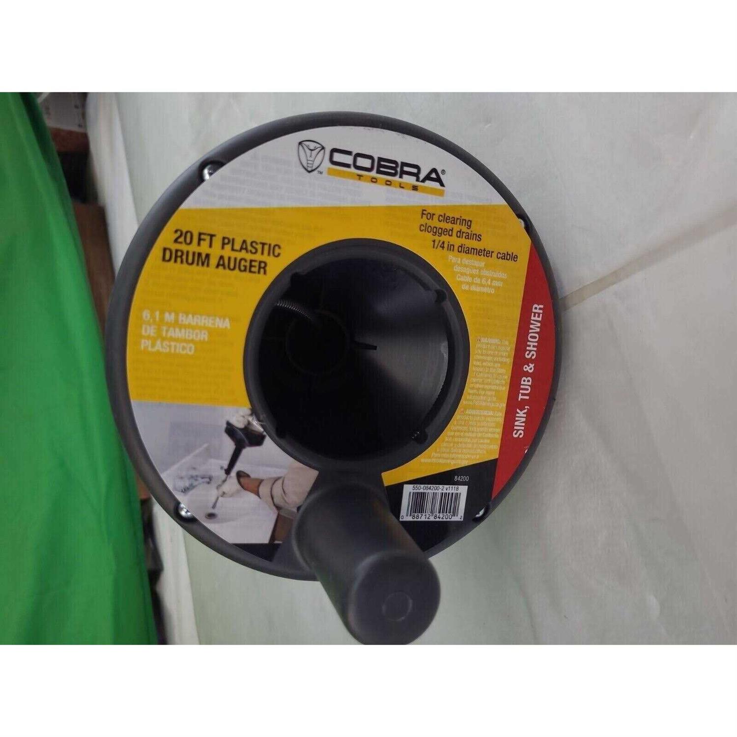 Cobra 20 ft. L Plastic Drum Auger - Image 5