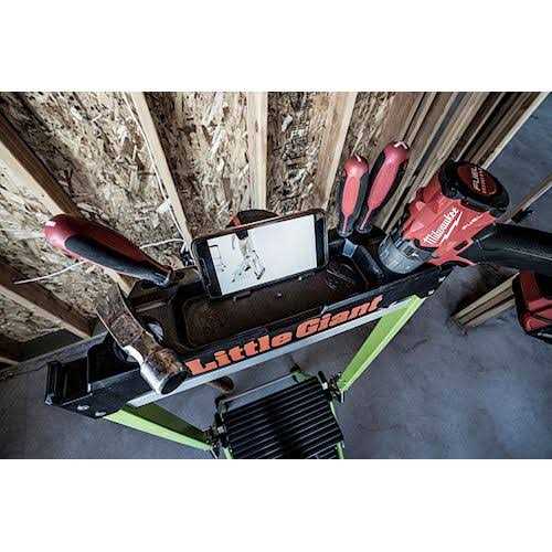 Little Giant Jumbo Step Stool with Handrail 11933 - Image 3