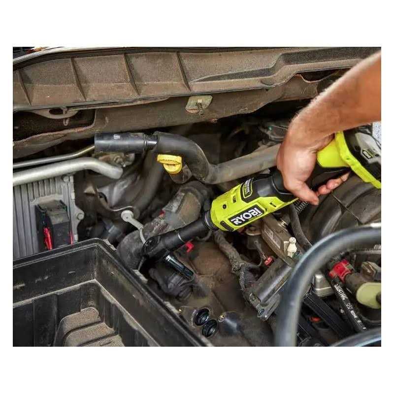 RYOBI ONE+ HP 18V Brushless Cordless 3/8 in. Extended Reach Ratchet - Image 3