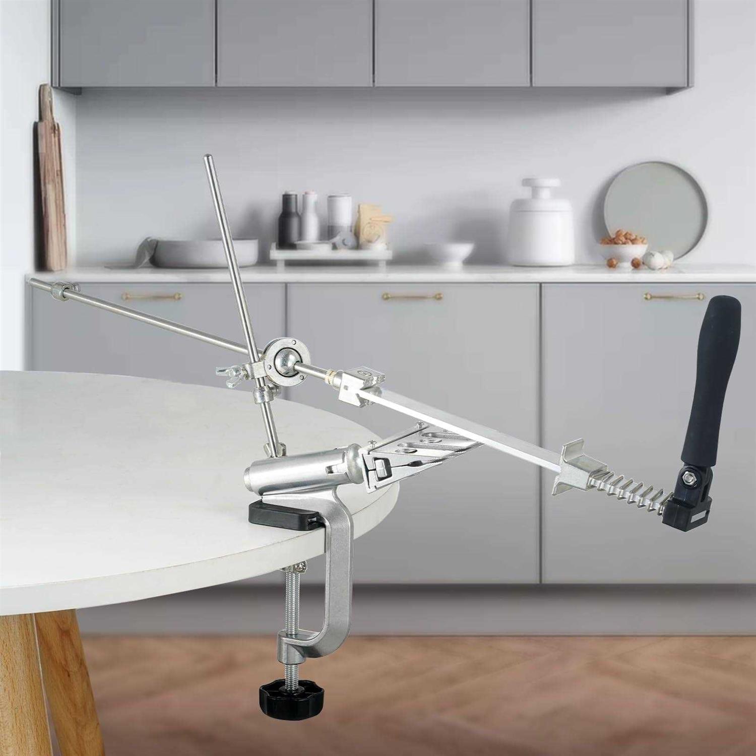 VEVOR Knife Sharpener Kit 360° Rotation Diamond Kitchen Chef Knife Sharpening Manual with 12-Whetstone 120-10000 Grit - Image 4