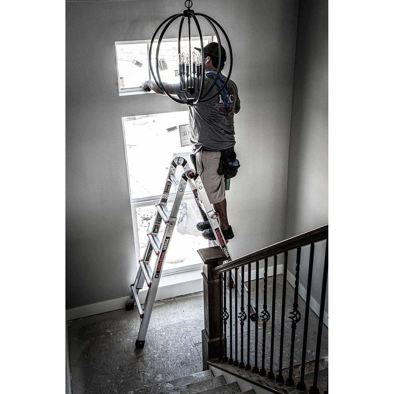 Little Giant Ladder Systems Little Giant Versa Multi-Use Aluminum Type 1A Ladder Model 17 - Image 5