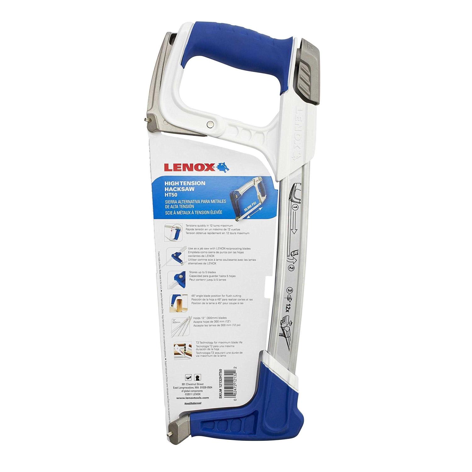 Lenox High Tension Hacksaw 12132HT50 - Image 4