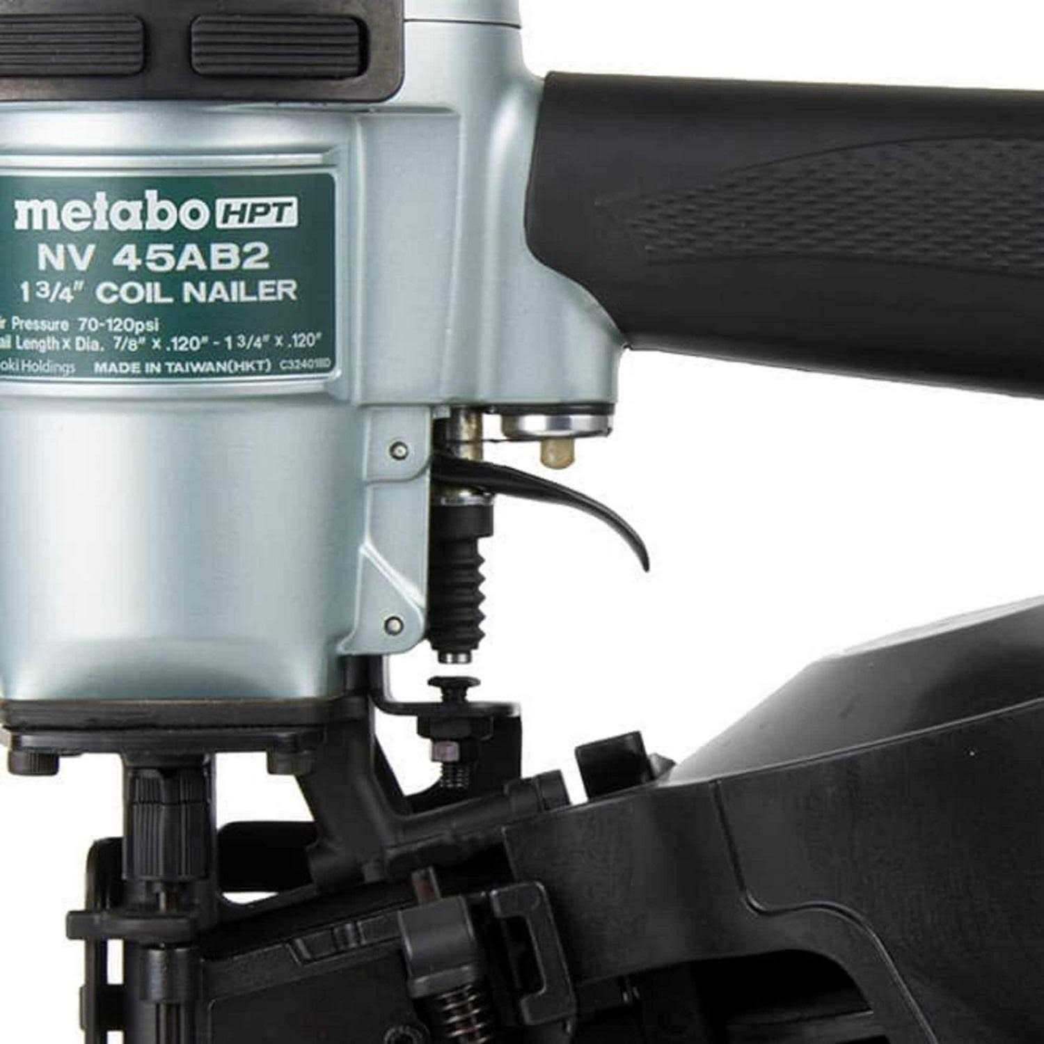 Metabo HPT Coil Roofing Nailer 1-3/4 NV45AB2M - Image 2