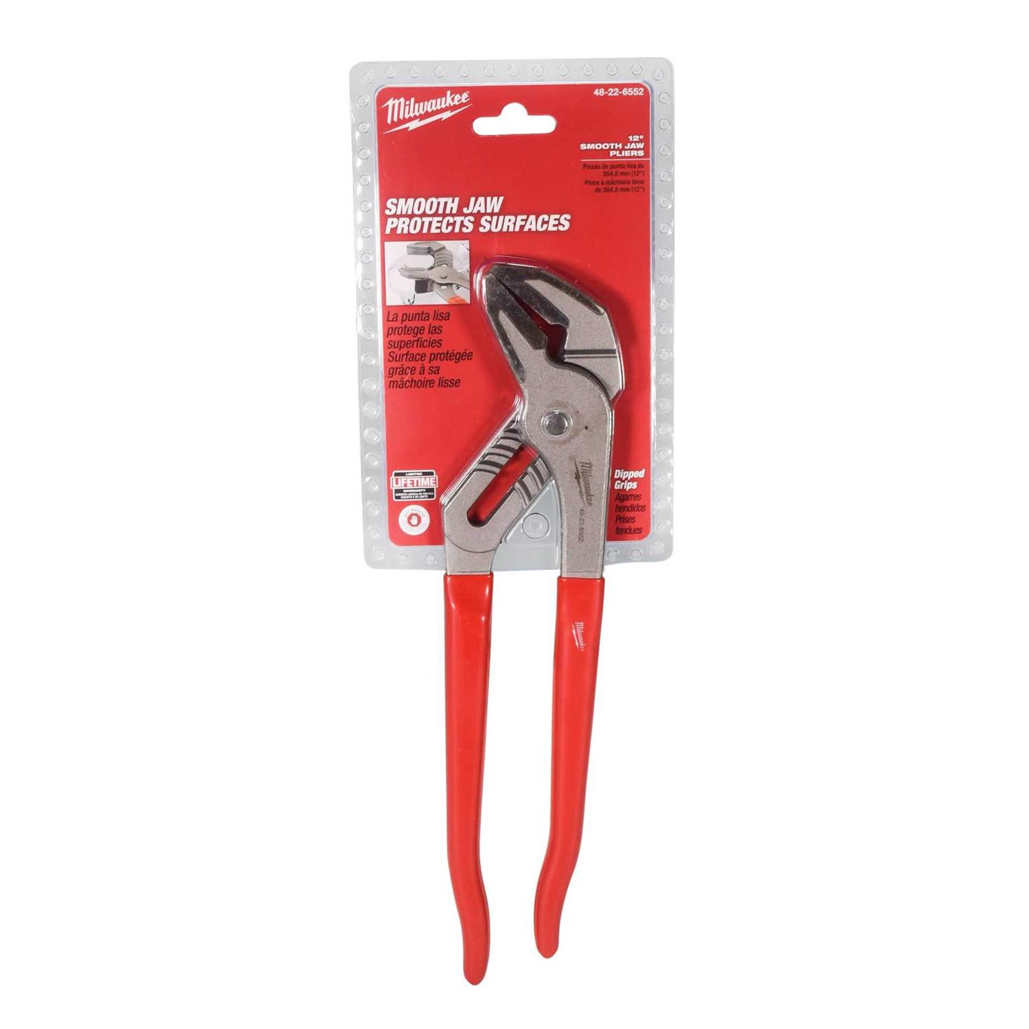 Milwaukee 48-22-6552 12 Smooth Jaw Pliers - Image 4